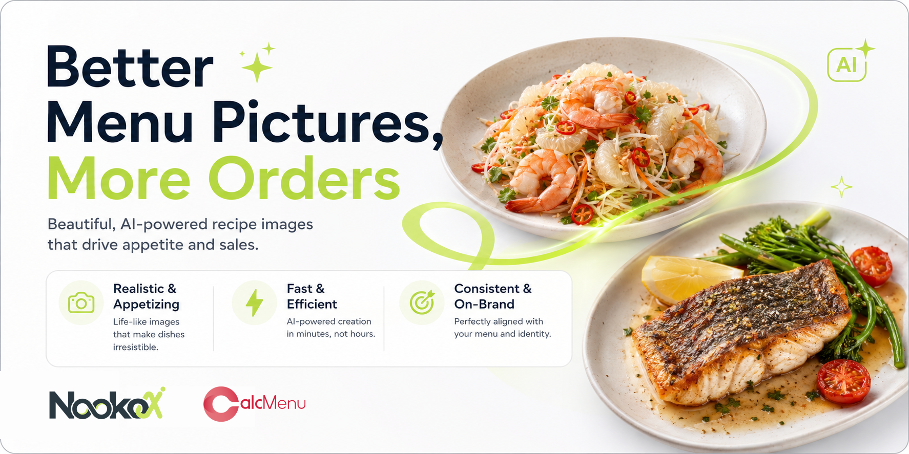 Better Menu Pictures — AI-powered food visuals by Nooko.ai